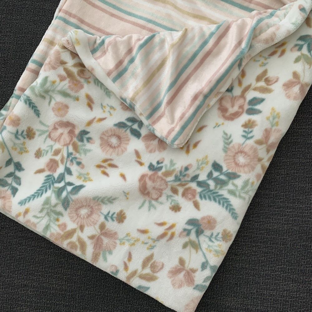 Sigrid Olsen Home Baby Blanket Flowers